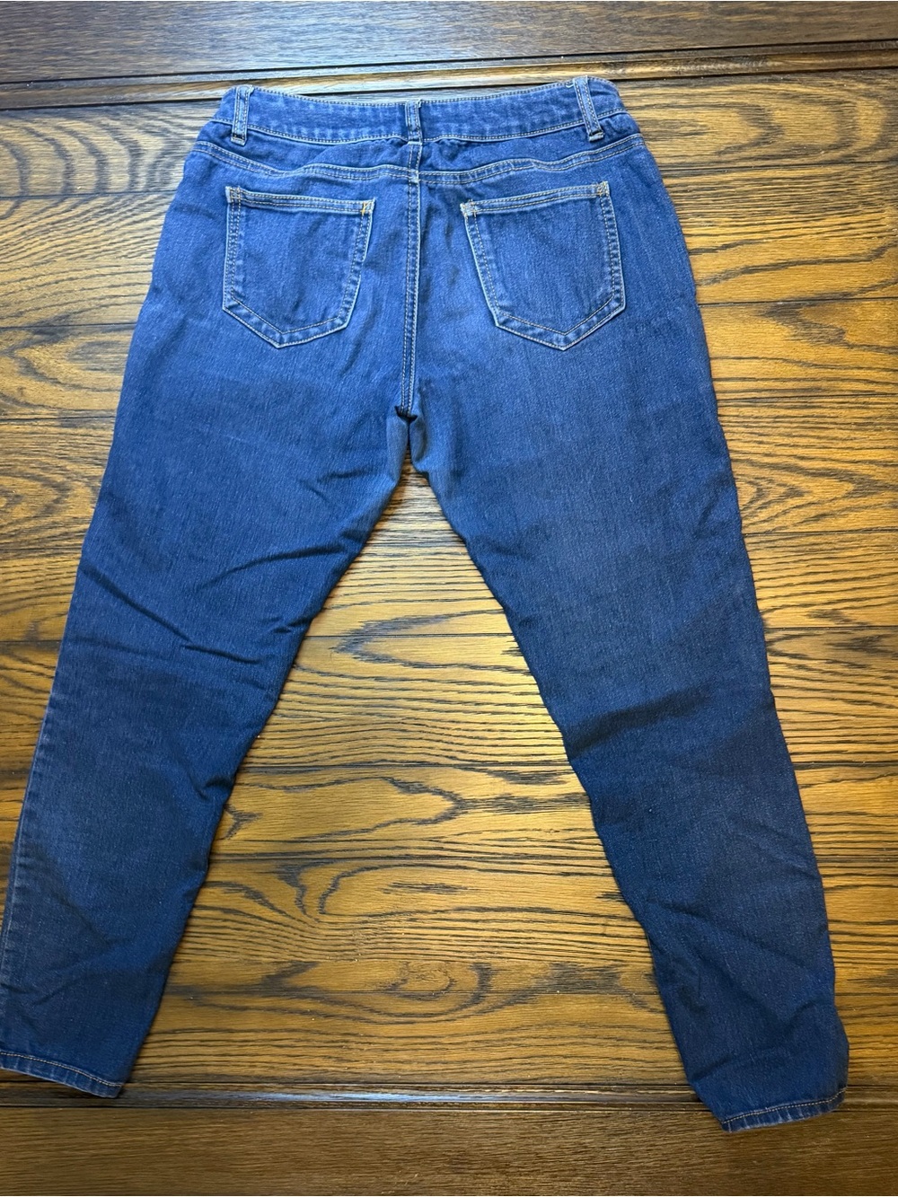 Vanilla Star Women's Blue Denim Jeans Cropped